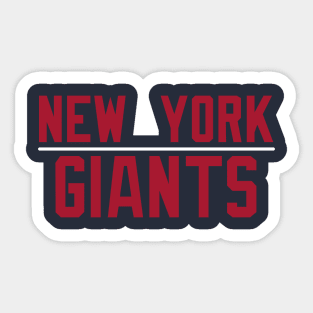 New York Giants Small Logo Sticker